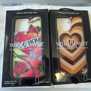 2 Wildflower cases for iPhone 13 Pro Max